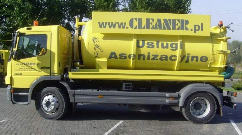 Samochód asenizacyjny Cleaner z beczką 8 m³