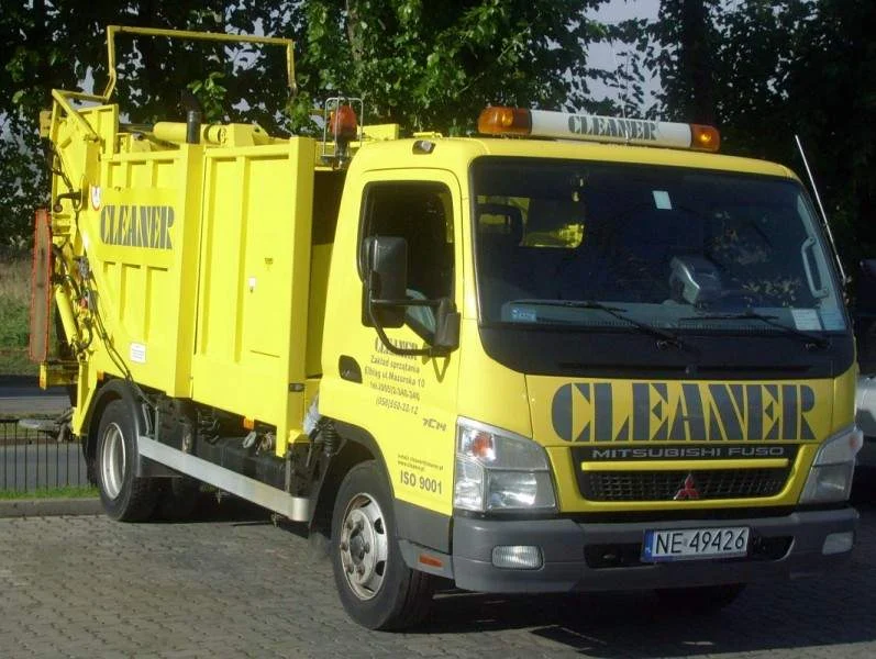 Samochód Cleaner do odbioru odpadów